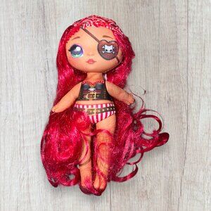 LOL Surprise OMG Sparkle Series Miss Fortune Pirate Doll Red Hair Eyepatch